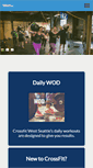 Mobile Screenshot of crossfitws.com